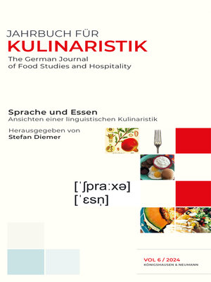 cover image of Sprache und Essen